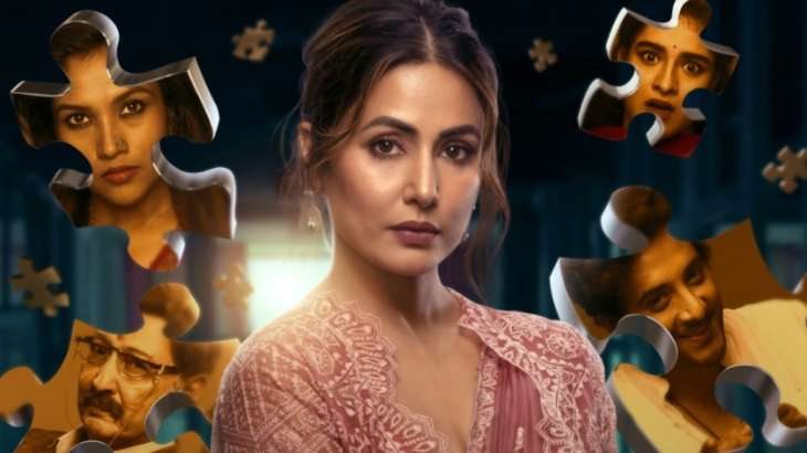 Hina Khan on the poster of Shadyantra