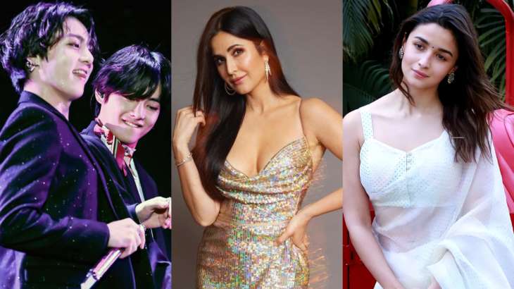 BTS' V aka Kim Taehyung, Jungkook, Katrina Kaif and Alia Bhatt in top 5 of 'Most Searched Asians Wor