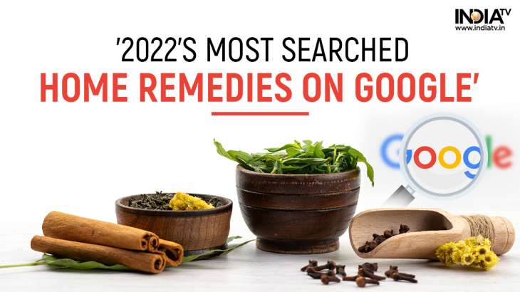 2022's most searched home remedies on Google