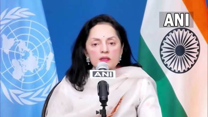 Indian Ambassador to the UN, Ruchira Kamboj