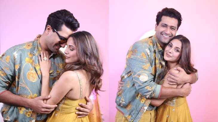 ‘Punjab ki Katrina Kaif’ Shehnaaz Gill hugs and romances Vicky Kaushal, calls him ‘family’ | Photos