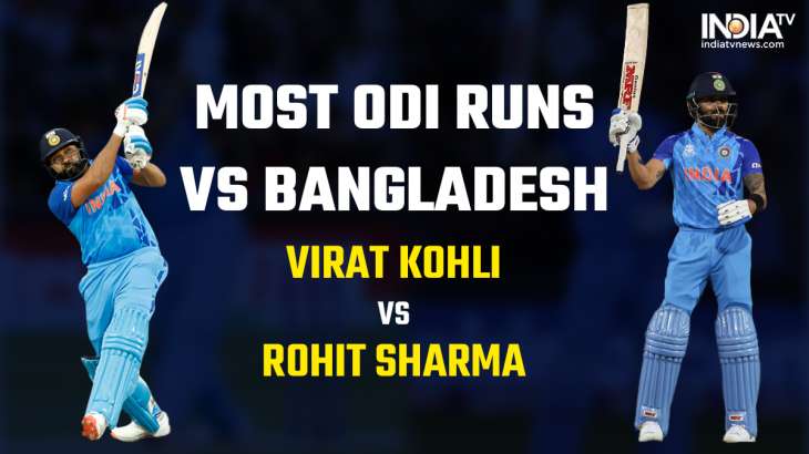 IND vs BAN ODI 2nd ODI: Rohit Sharma vs Virat Kohli battle on cards for ...