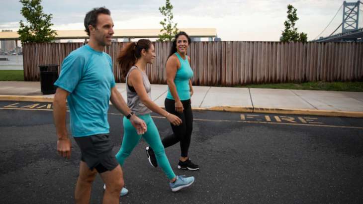 Representative image of people going for a walk.