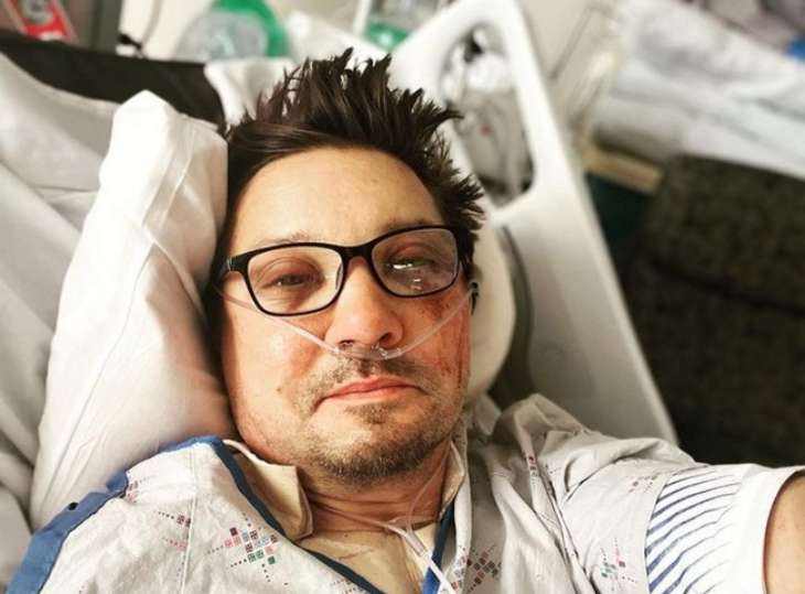 Jeremy Renner shares photo of snowy home from hospital, says he misses his happy place