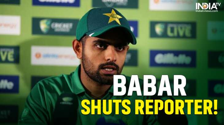 Babar Azam silenced the reporter on the question of Test captaincy