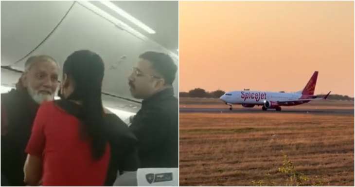 Arrested for 'misbehaving' with SpiceJet passenger