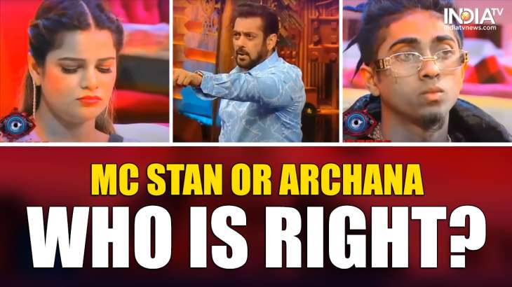 Bigg Boss 16: Salman Khan slams MC Stan and Archana Gautam, shows exit door. Who do you think is right?