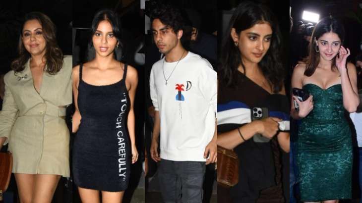 Gauri Khan, Suhana, Aryan, Navya Nanda, Ananya Pandey  