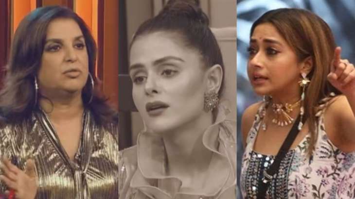 Farah Khan, Priyanka Choudhary, Tina Datta argue