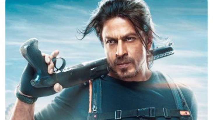 Shah Rukh Khan's poster from Pathan