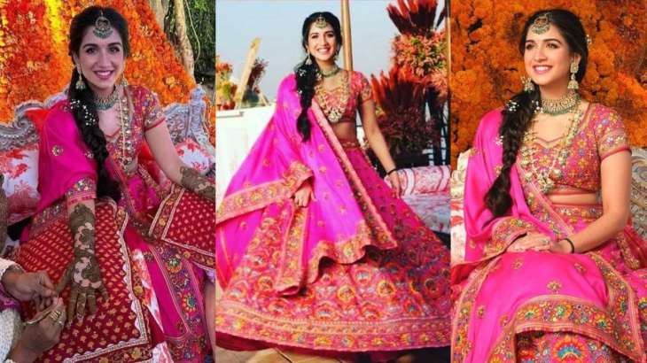 Inside Radhika Merchant's Mehendi: Bride-to-be dazzles in Abu Jani Sandeep  Khosla's lehenga, see pics | Fashion News – India TV