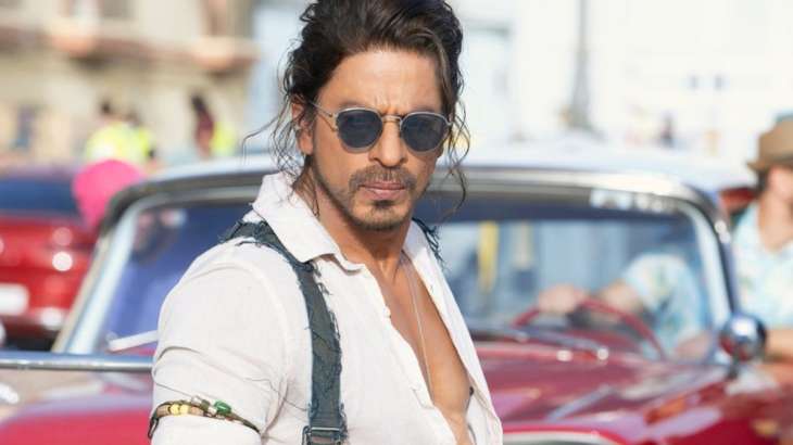 Shahrukh Khan in a scene from Pathan