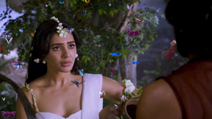 Samantha Ruth Prabhu stills from the trailer of Dev Mohan starrer Shakuntalam