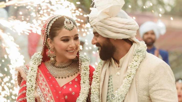 Tushar Kalia marries Triveni Barman, see FIRST wedding photos of Khatron Ke  Khiladi 12 winner here | Tv News – India TV