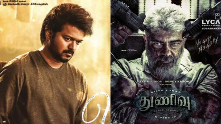 Varisu vs Thunivu Box Office Collections Day 8: Vijay leads against Ajith; Tamil films see huge drop