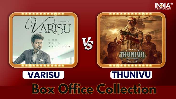 Varisu vs Thunivu Box Office Collection Day 11: Ajith's movie enters Rs 100  Cr club but Vijay's film leads | Regional-cinema News – India TV