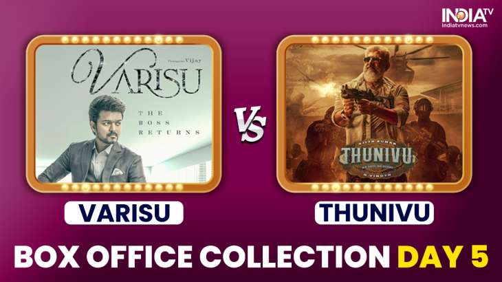 Varisu vs Thunivu Box Office Collection Day 5