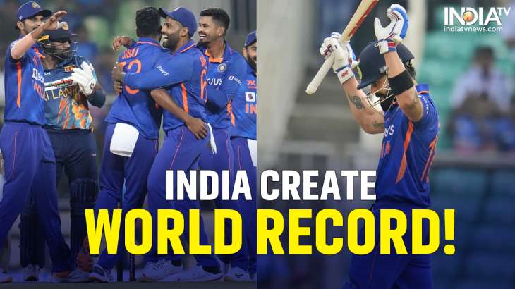 India defeat Sri Lanka by 317 runs