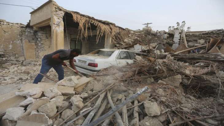 5.9 magnitude earthquake rocks northwest Iran