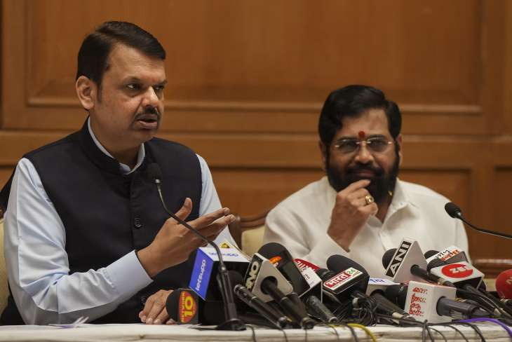 Devendra Fadnavis On Sc Ruling With Cm Eknath Shinde By His Side Shiv Sena Vs Shiv Sena 