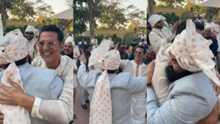 Akshay Kumar & Mohanlal take over baraat with bhangra, video leaves fans gushing | WATCH