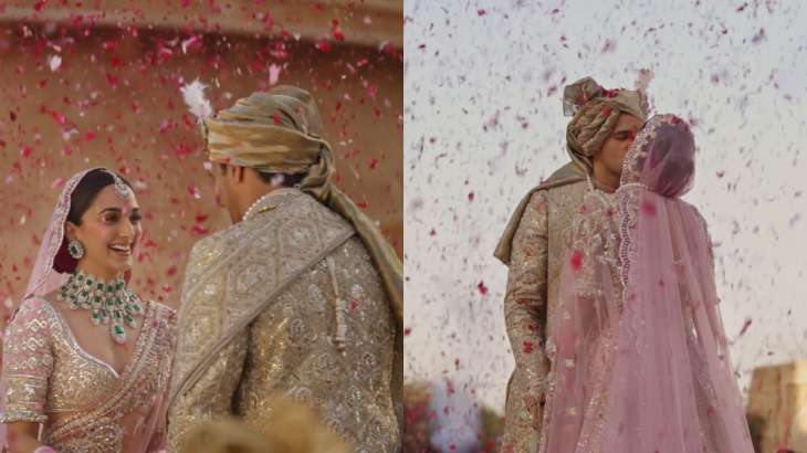 Sidharth Malhotra and Kiara Advani leave Delhi for grand Mumbai reception | WATCH