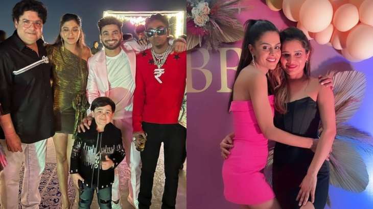 Bigg Boss 16: MC Stan, Mandali, Priyanka and others attend special party hosted by Farah Khan | INSIDE videos