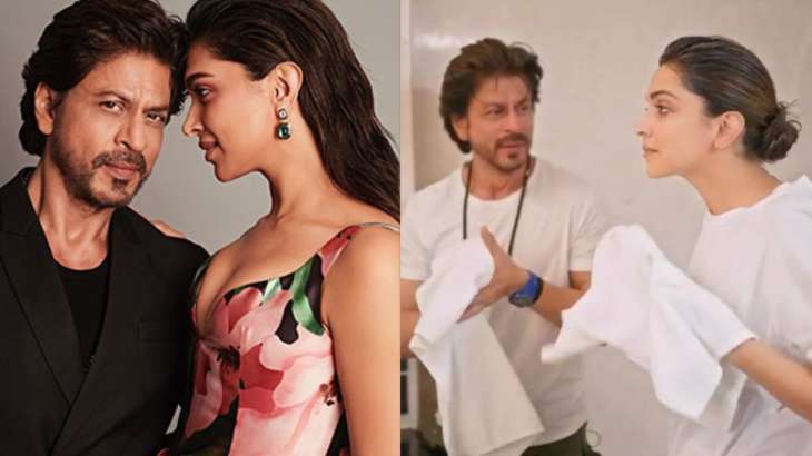 Deepika Padukone, Shah Rukh Khan 