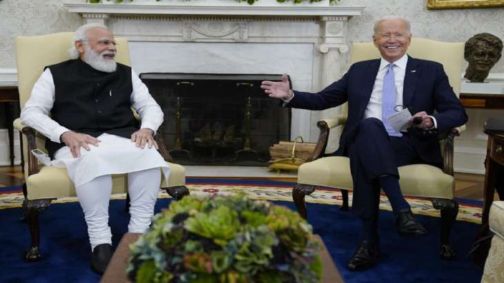 PM Modi with US President Joe Biden 