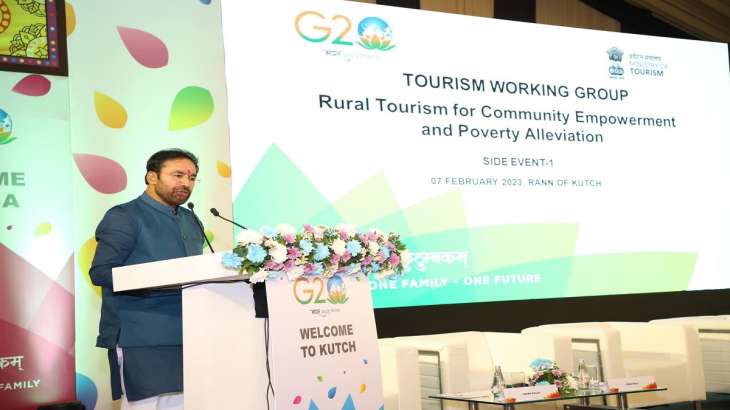 Menteri Pariwisata Kishan Reddy berbicara di Tourism Working