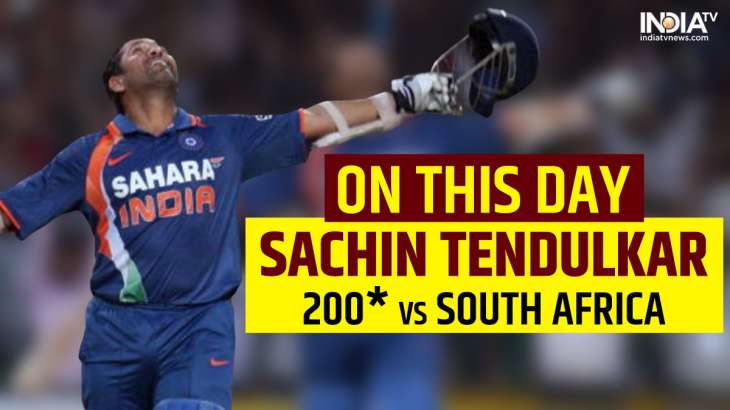 On This Day: Sachin Tendulkar Reached Promiseland To Become First Male ...