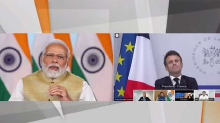 Prime Minister Narendra Modi and French President Emmanuel