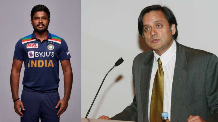 Sanju Samson, Shashi Tharoor