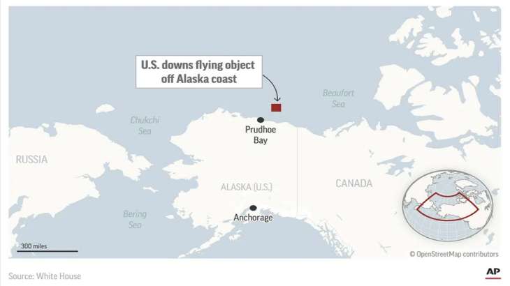 United States, high-altitude unidentified object, unidentified object dropped by the US military, Lake Hu