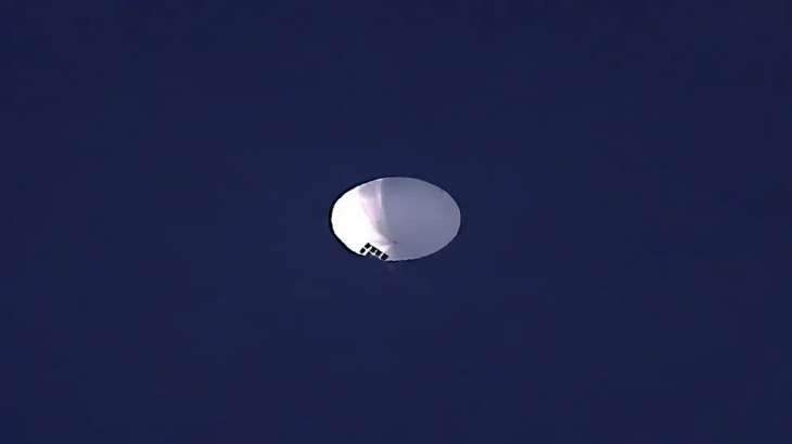 US tracking a suspected Chinese surveillance balloon