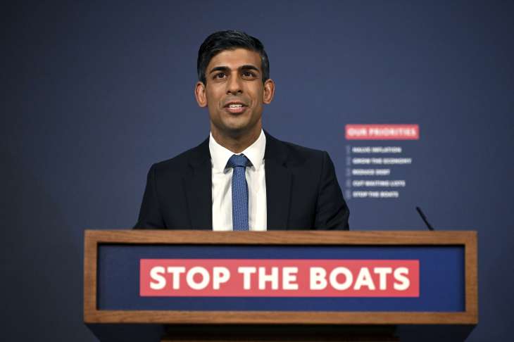 Rishi Sunak, Stop the boats, 