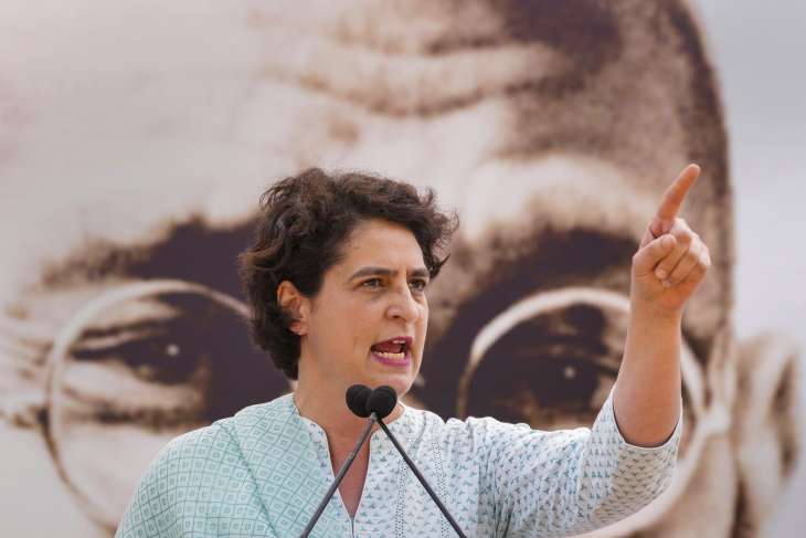 Congress general secretary Priyanka Gandhi Vadra.