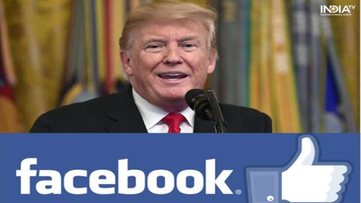 Donald Trump returned to Facebook, wrote his first post