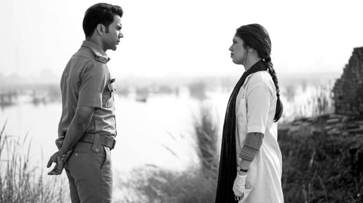 Rajkummar Rao and Bhumi Pednekar in a still from Bheed