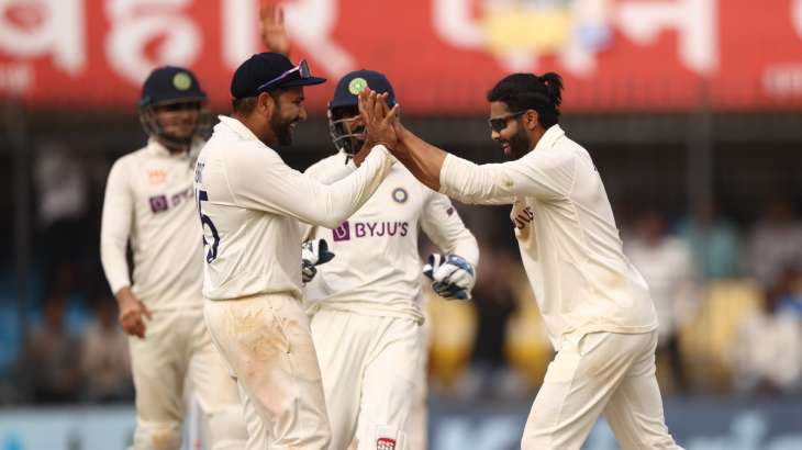 Team India celebrates