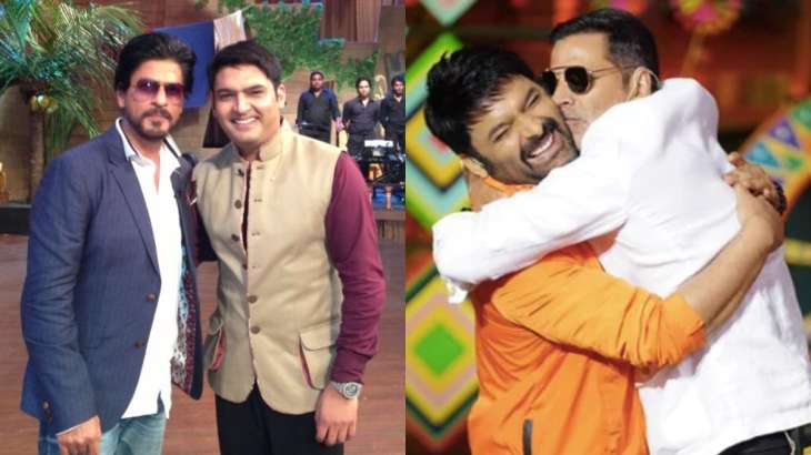 Kapil Sharma with Shah Rukh Khan and Akshay Kumar