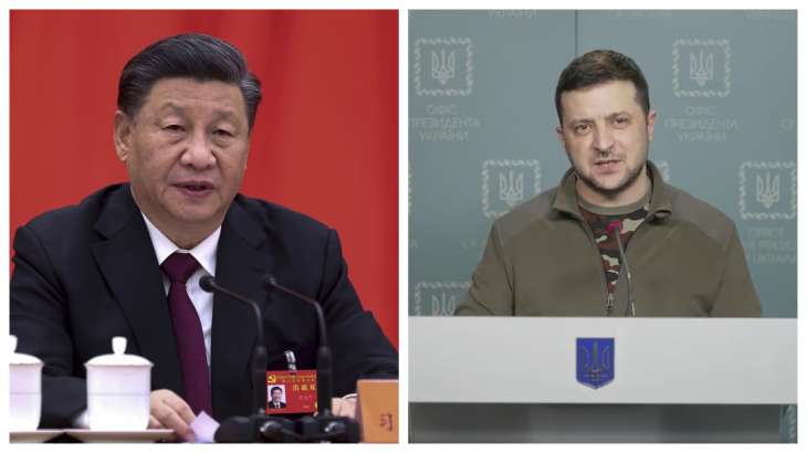 Xi Jinping, Volodymyr Zelenskyy
