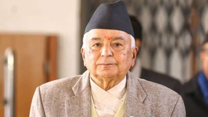 Nepal's President Ram Chandra Paudel 