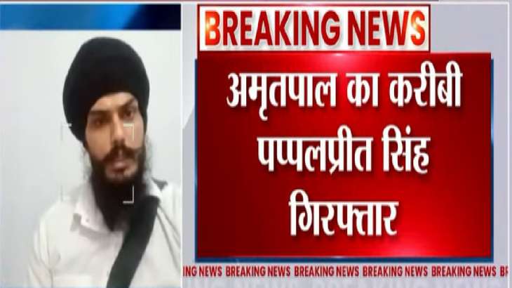 Amritpal Singh's close aide Papalpreet arrested