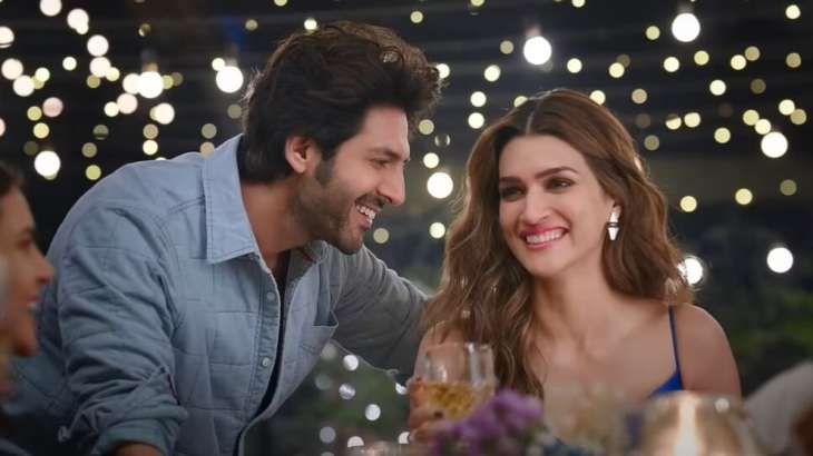 Kartik Aaryan and Kriti Sanon