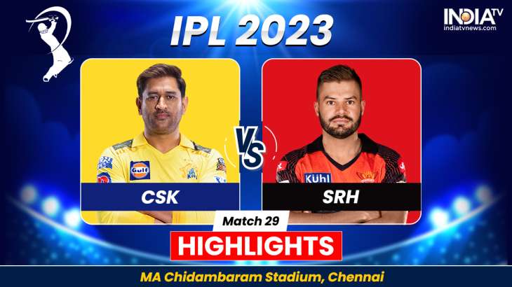 CSK Vs SRH IPL 2023 Highlights: Chennai Super Kings Win By 7 Wickets ...