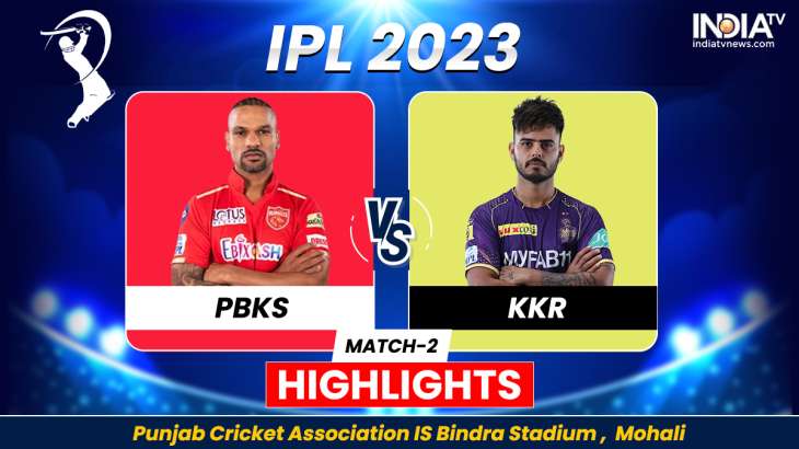 Pbks Vs Kkr Ipl 2023 Highlights Punjab Win By 7 Runs Via Dls Method Cricket News India Tv 