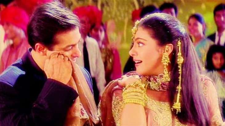 Kajol and Salman Khan 