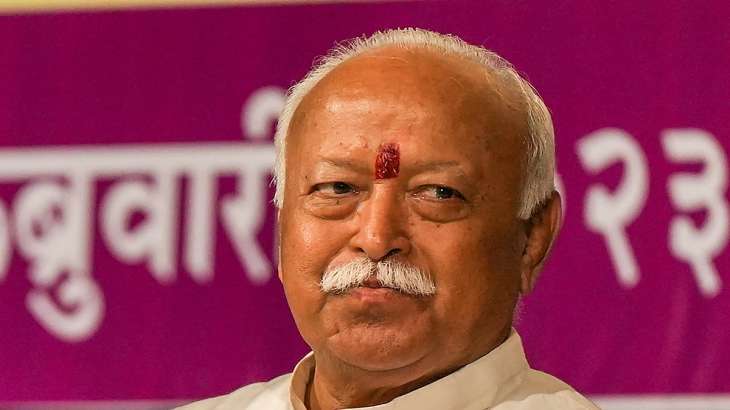 RSS Chief Mohan Bhagwat 