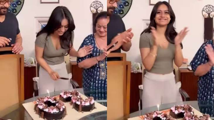 Video of Nysa Devgan's 20th birthday celebration